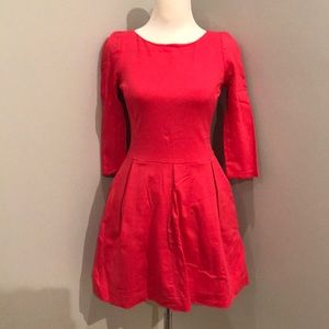 Banana Republic fit and flare pink dress, 2P